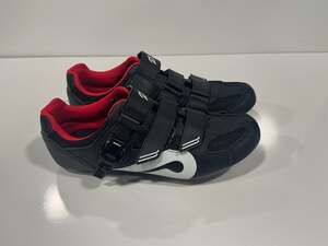 Peloton Cycling Shoes Size 44 Men’s 10 Black & White